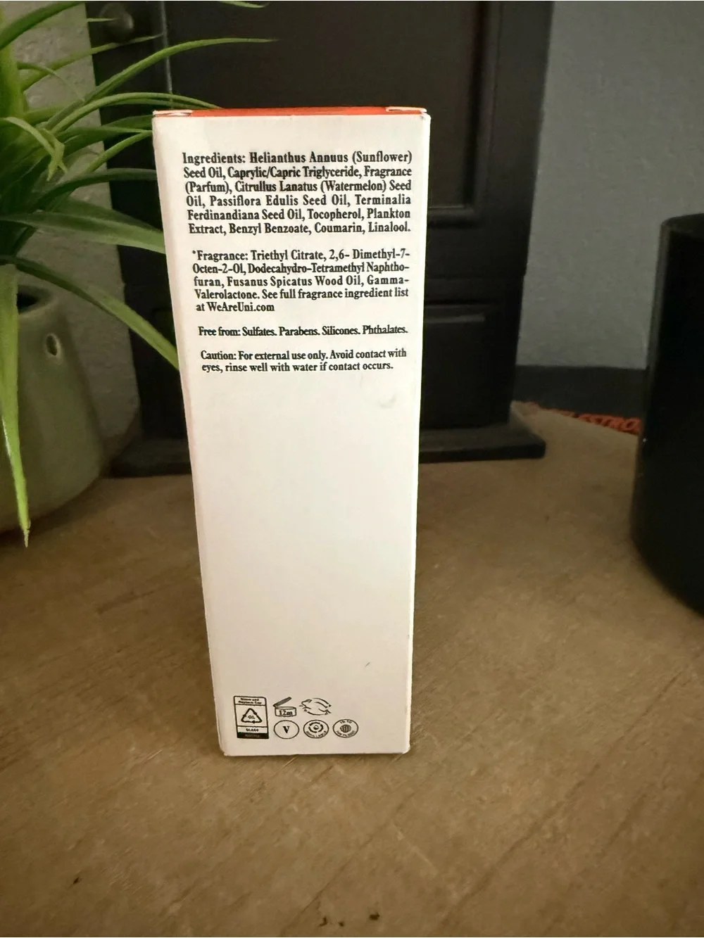 UNI Golden Microalgae Body Oil – NEW & SEALED – 3.4 oz / 100 mL